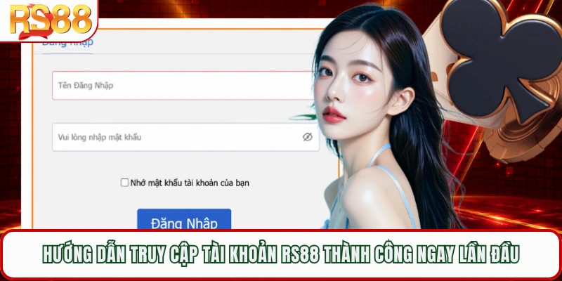 Hướng dẫn truy cập tài khoản RS88 thành công ngay lần đầu 